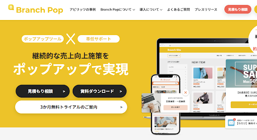 ポップアップツールおすすめ15選｜離脱防止・CVR改善に効く選び方と料金を比較-10
