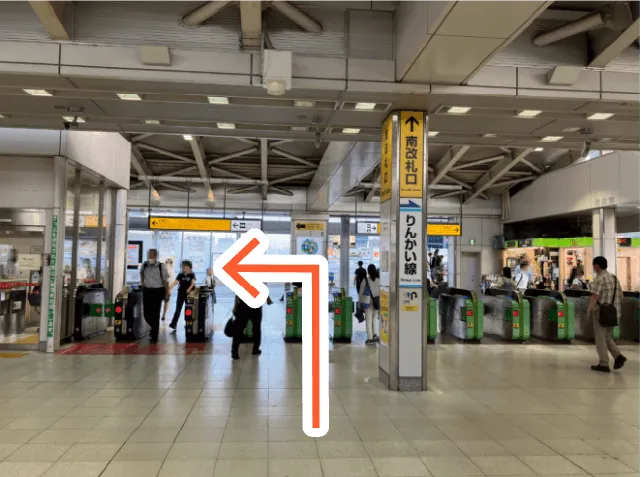 大崎駅道順1
