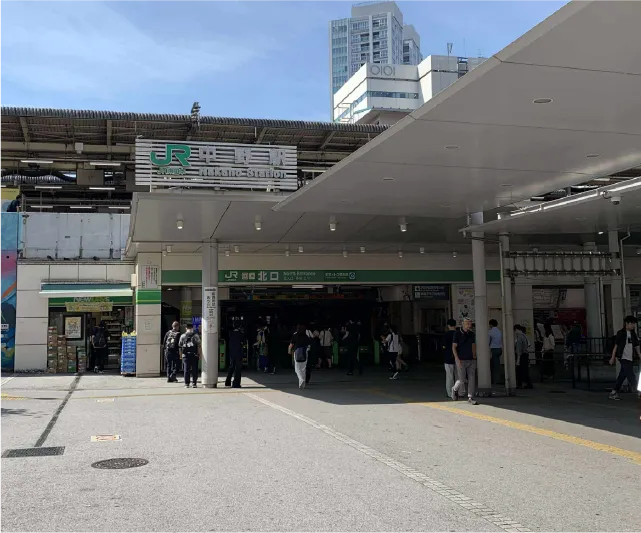 中野駅道順1