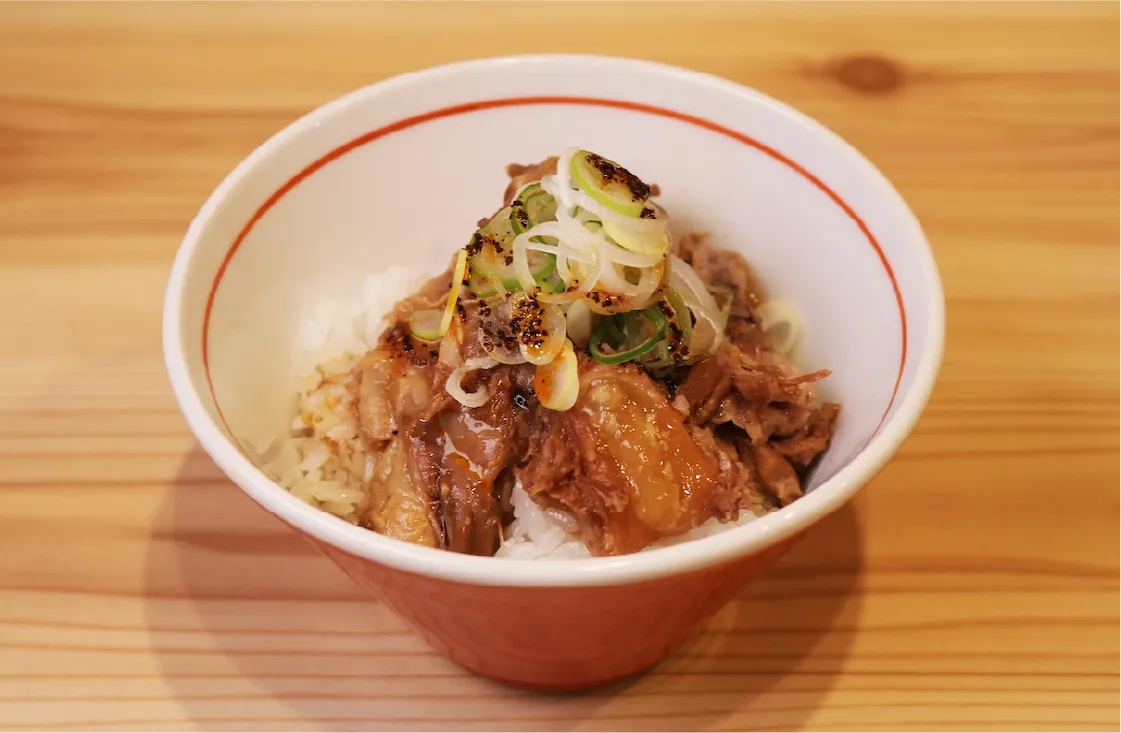 トロ肉ご飯