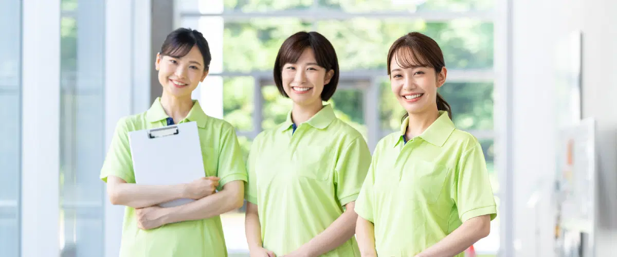 フレッシュな印象の若手スタッフたち