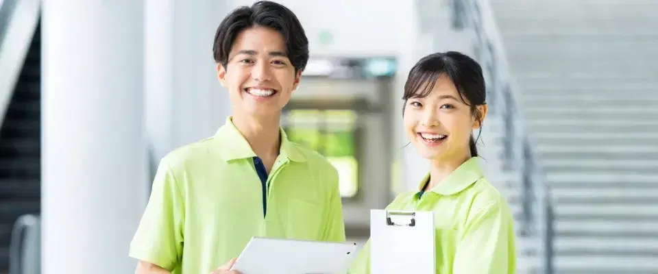 フレッシュな印象の若手スタッフたち